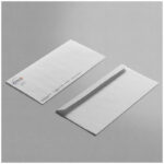 DL ENVELOPES – WHITE, CUSTOM CMYK PRINTED (PACK OF 250, 8.1 X 11.4 CM) - Image 2